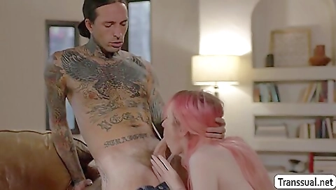 Handsome Dude Seduced By Ts Stepsis Ass