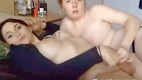 Female Gives Tranny Blowjobs And Rimjobs