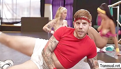 Busty Shemale Fucks Her Busty Gym Buddy And Rides Coach Cock 10 Min Busty Shemale Fucks Her Busty Gym Buddy And Rides Coach Cock 10 Min
